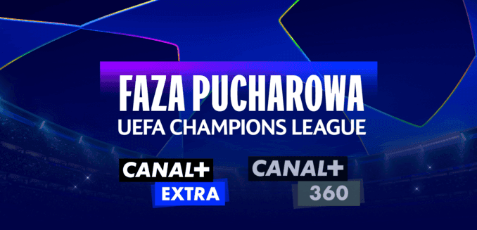 Miniaturka z napisem faza pucharowa uefa champions league