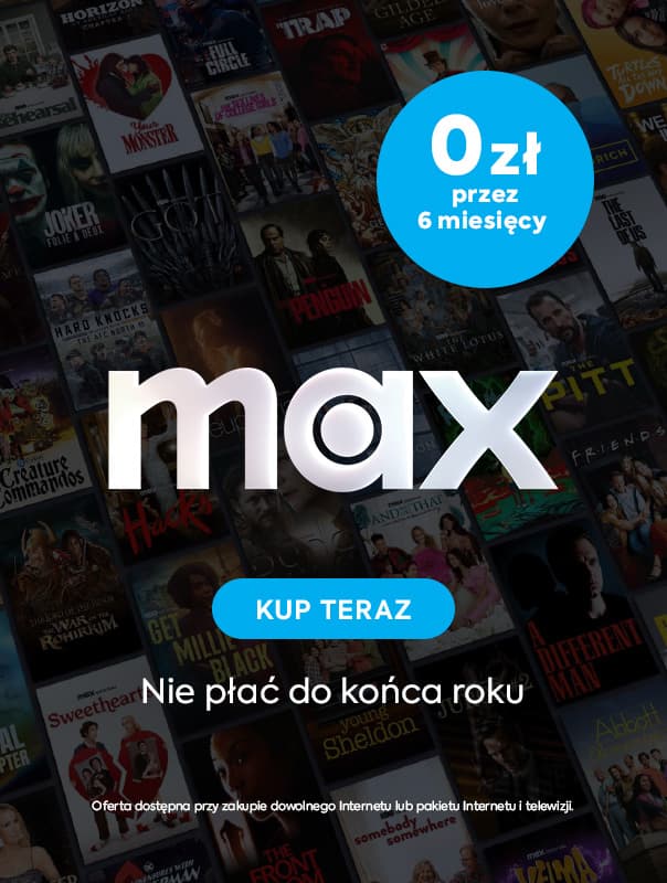 HBO MAX za 0 zł przez 6 miesięcy