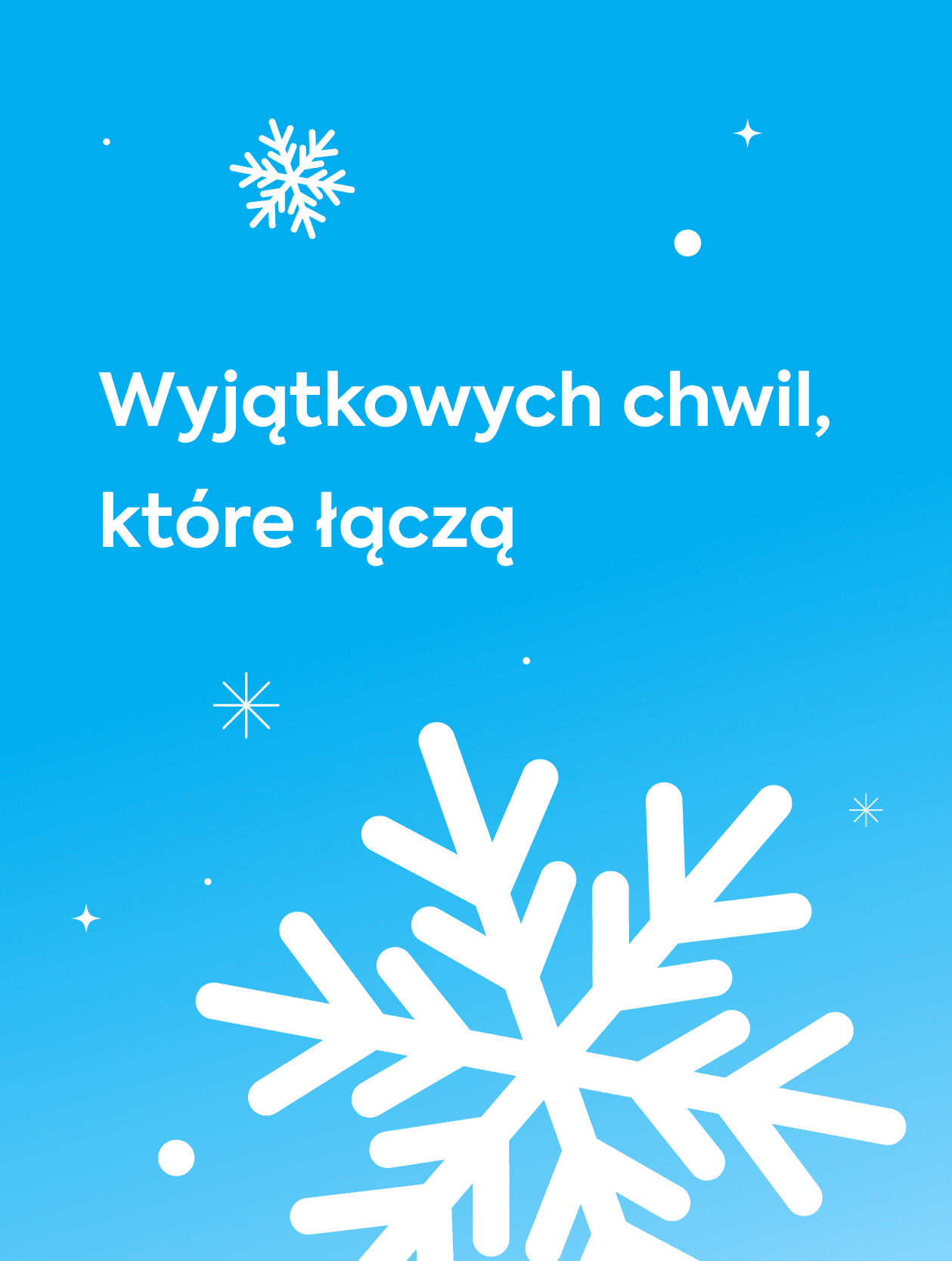 Baner z życzeniami świątecznymi od INEA: Wyjątkowych chwil, które łączą