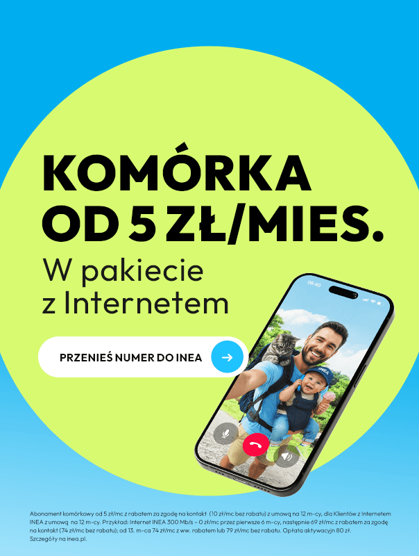 Baner zachęcający do zakupu komórki od 5 zł