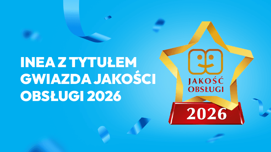 Baner pokazujący symbol nagrody Gwiazda Jakości Obsługi 2026